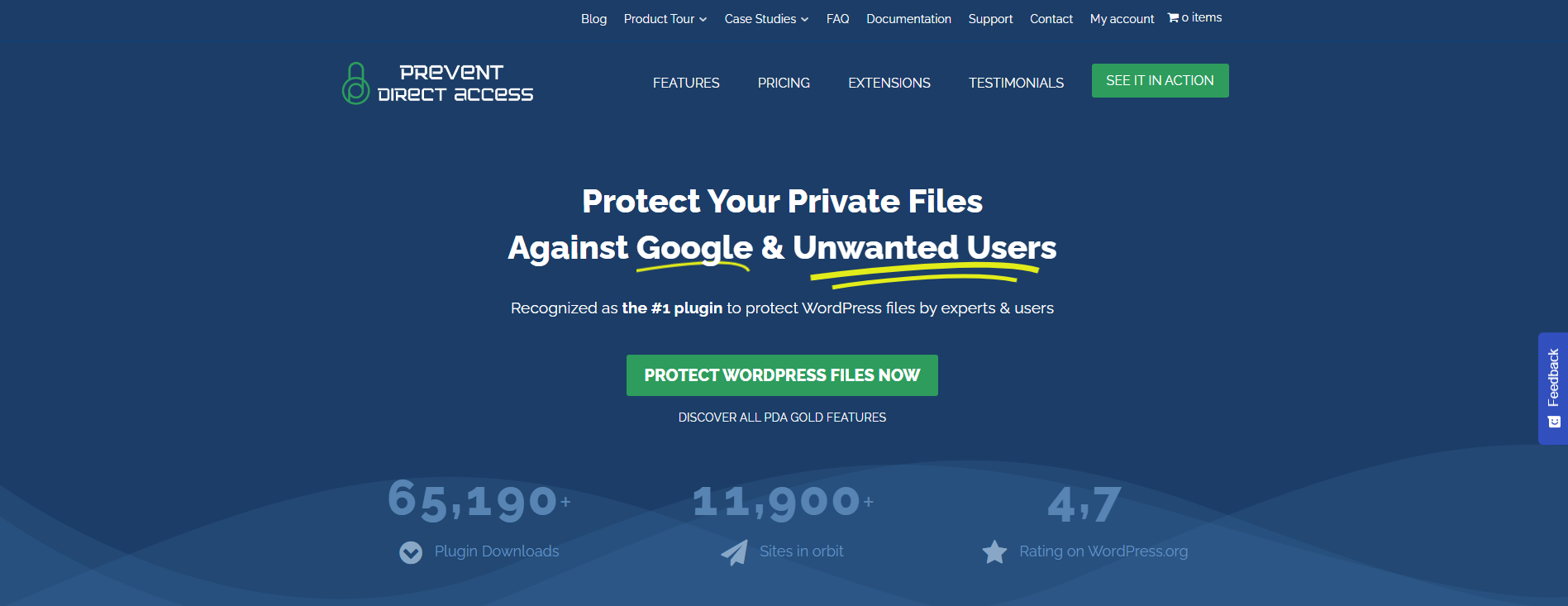Screenshot 2025 05 28 203650 - 6 افزونه‌ رمزگذاری لینک دانلود در وردپرس + مقایسه + آموزش WordPress Download Manager