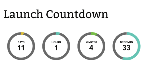 countdown - افزونه شمارش معکوس انیمیشنی در وردپرس