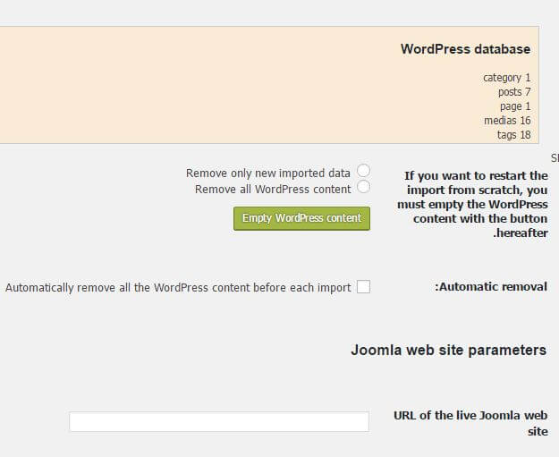 FG Joomla to WordPress 2 - آموزش انتقال مطالب از سیستم جوملا به وردپرس
