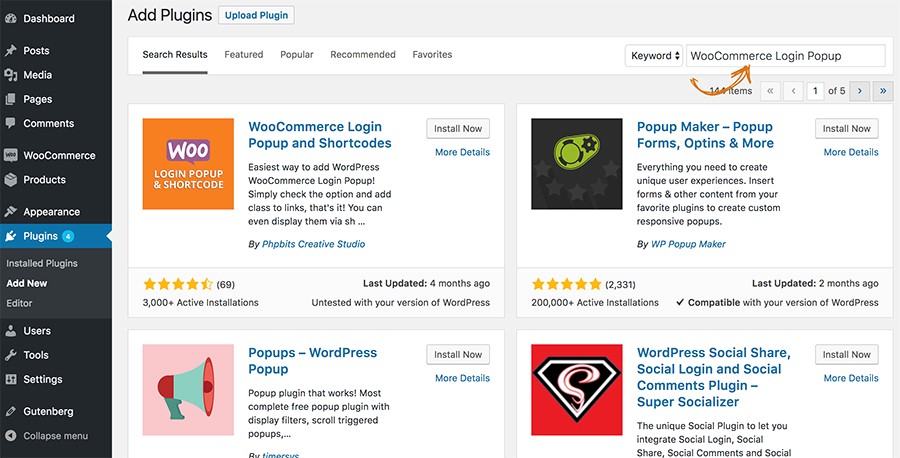loginshop parvanweb.ir - ثبت نام و ورود به ووکامرس برای فروشگاه شما با افزونه WooCommerce login Popup
