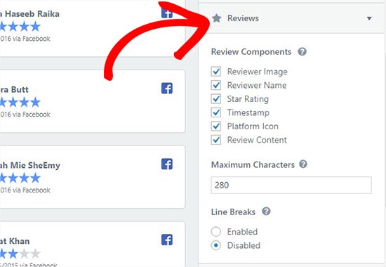 reviewcomponents - نحوه نمایش نظرات گوگل، فیس بوک و یلپ در وردپرس