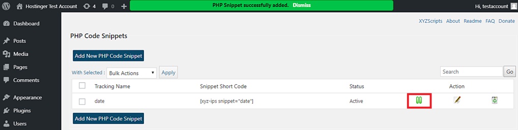 save php code 1 - نوشتن کد php در برگه وردپرس یا نوشته جدید - افزونه کد php وردپرس
