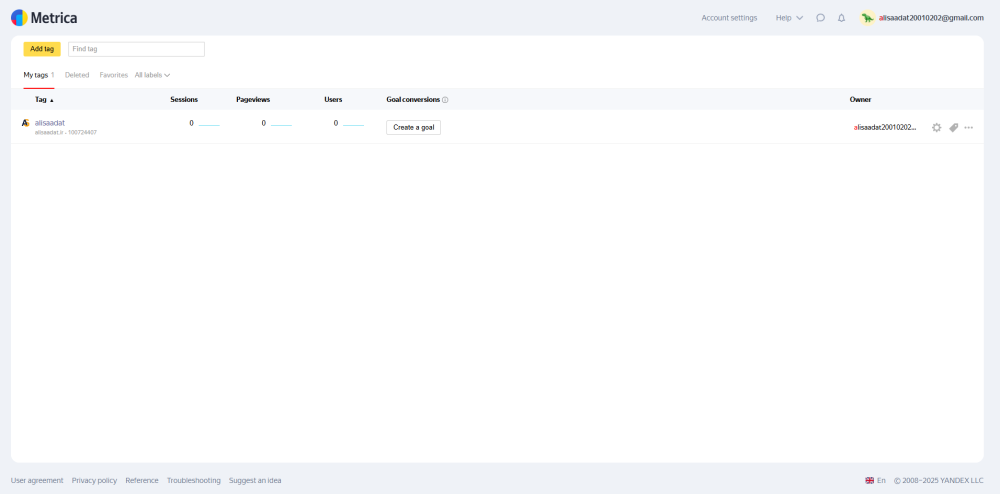 Screenshot 2025 04 18 192528 e1744991991630 - آموزش ثبت سایت در یاندکس Yandex به همراه یاندکس متریکا ( جایگزین گوگل آنالیتیکس )