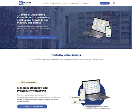 وبسایت شرکتی آر ام پرو (تحت نظارت RMPRO)