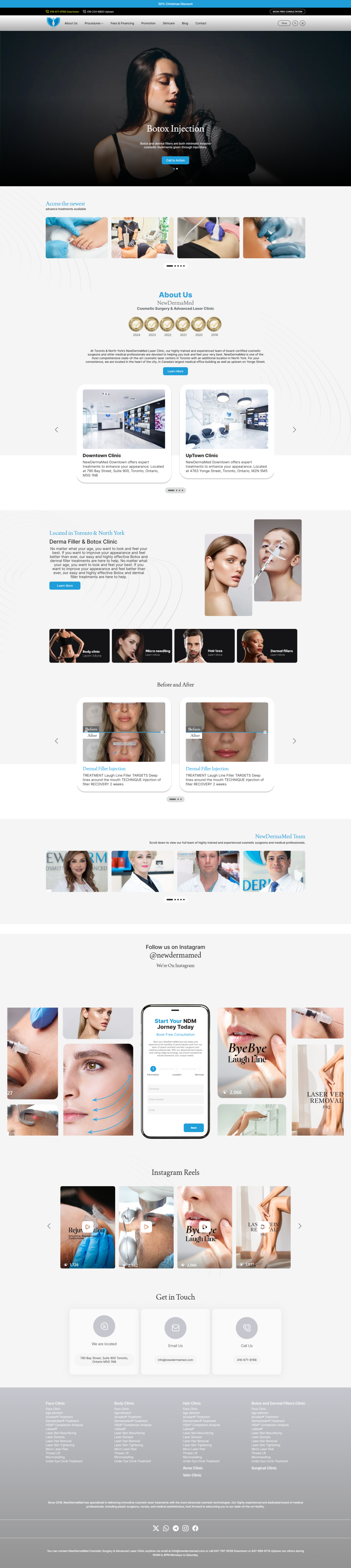 screencapture new newdermamedlaserclinic 2025 04 07 17 01 33 e1744472082798 - وبسایت مرکز خدمات زیبایی (تحت نظارت نوویر)