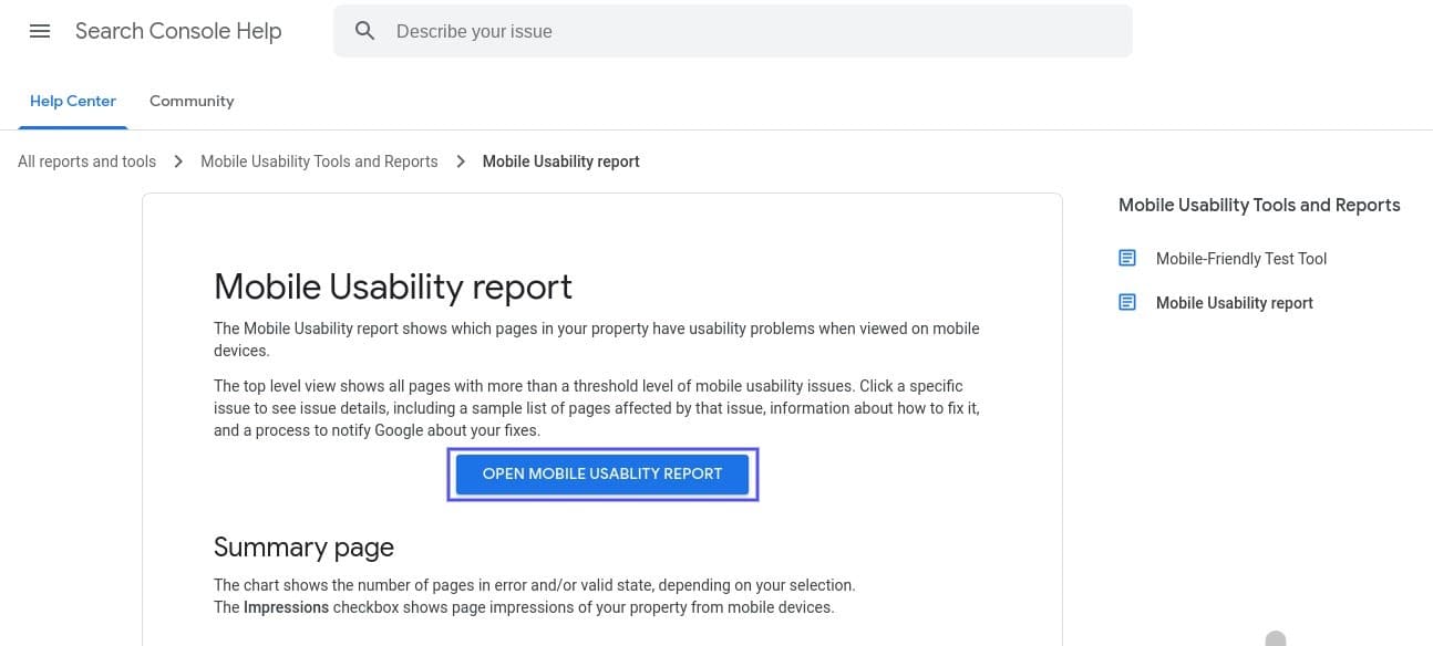 mobile usability report - چگونه خطای سرچ کنسول گوگل با عنوان “Clickable Elements Too Close Together” را در المنتور حل کنیم؟