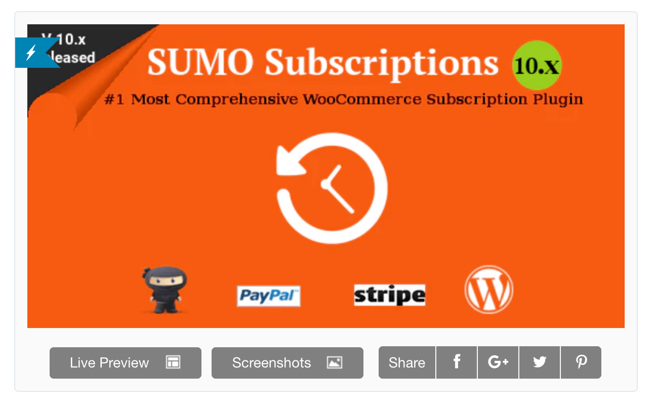 sumo subscriptions 1 - راهنمای جامع فروش اشتراک با ووکامرس
