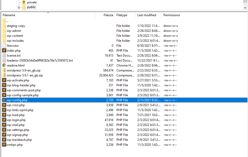 wp config file - چگونه مشکل لود نشدن المنتور را حل کنیم؟  | 5 روش حل خطا لودینگ و باز نشدن المنتور