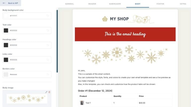 yith email 768x432 1 - آموزش کامل سفارشی‌ سازی ایمیل ‌های سفارشات ووکامرس + پادکست صوتی